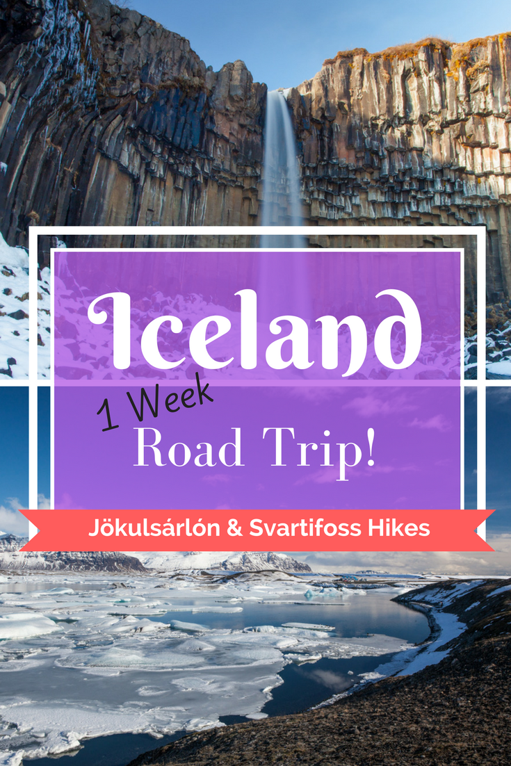Iceland Road Trip Adventure - Jökulsárlón lagoon & Svartifoss hikes | Day 5 - Tracie Travels