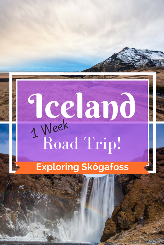 Iceland Road Trip Adventure | Day 2 - winter travel and Skogafoss - Tracie Travels