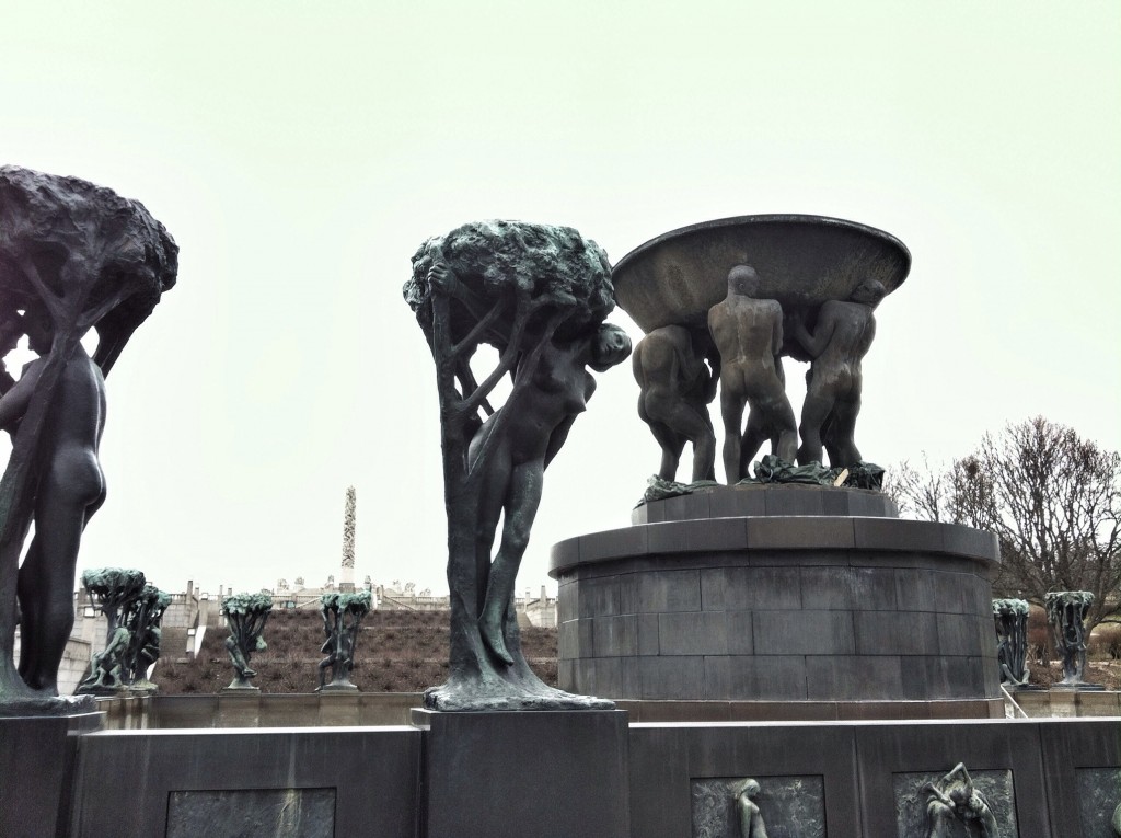 Vigeland Park in Oslo, Norway