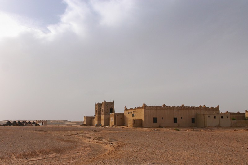 Sahara Desert kasbah