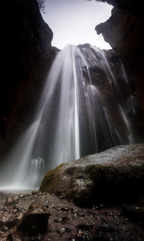 Iceland waterfall photo