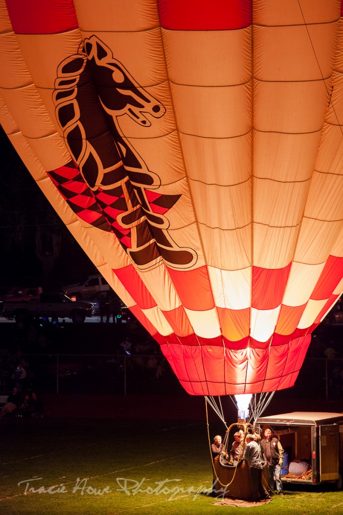 Prosser Balloon Rally night glow photo