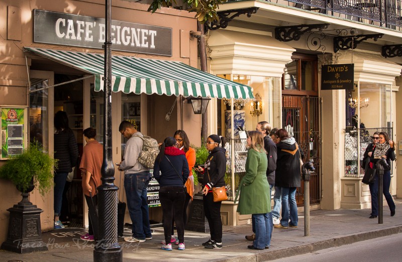 one day to visit New Orleans Cafe Beignet