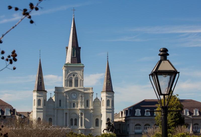 one day to visit New Orleans Jackson Square