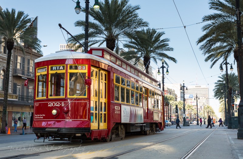 one day to visit New Orleans street car