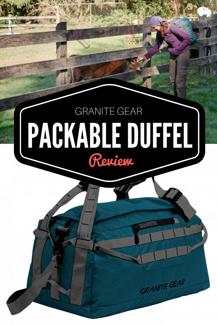 granite gear packable duffel