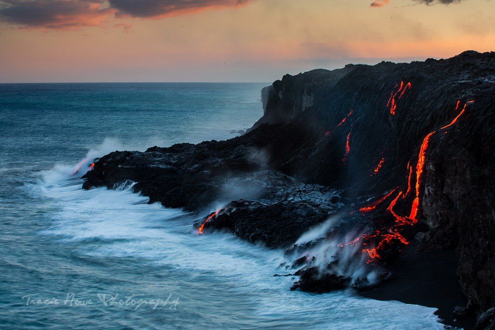 how to see lava on Hawai