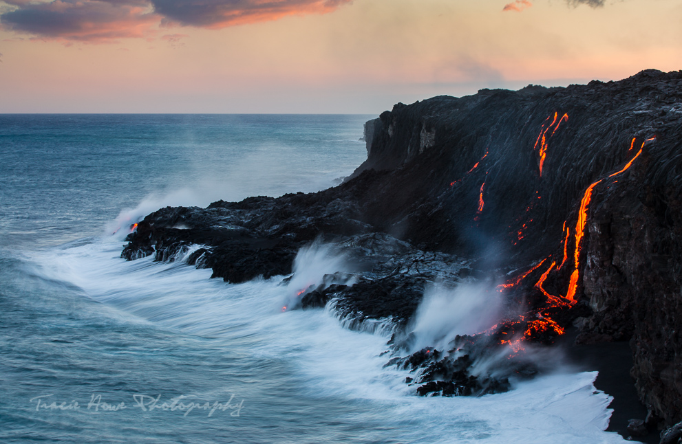 how to see lava on Hawai