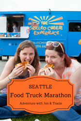 Seattle Food Truck Marathon - A day of mobile feasting with Jen & Tracie