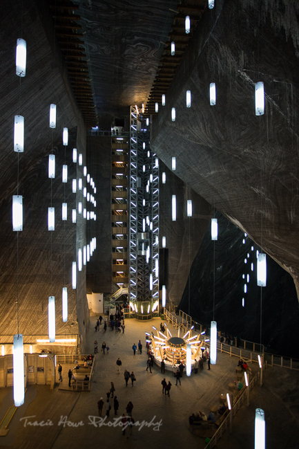 Salina Turda mines amusement park