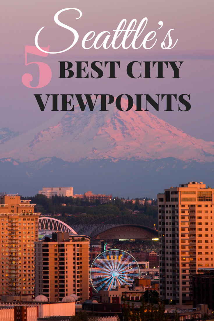 The 5 best city viewpoints in Seattle | Tracie Travels - Discover the 5 best #viewpoints in #Seattle for grand #city views! 