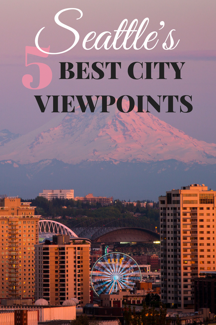 The 5 best city viewpoints in Seattle | Tracie Travels - Discover the 5 best #viewpoints in #Seattle for grand #city views!