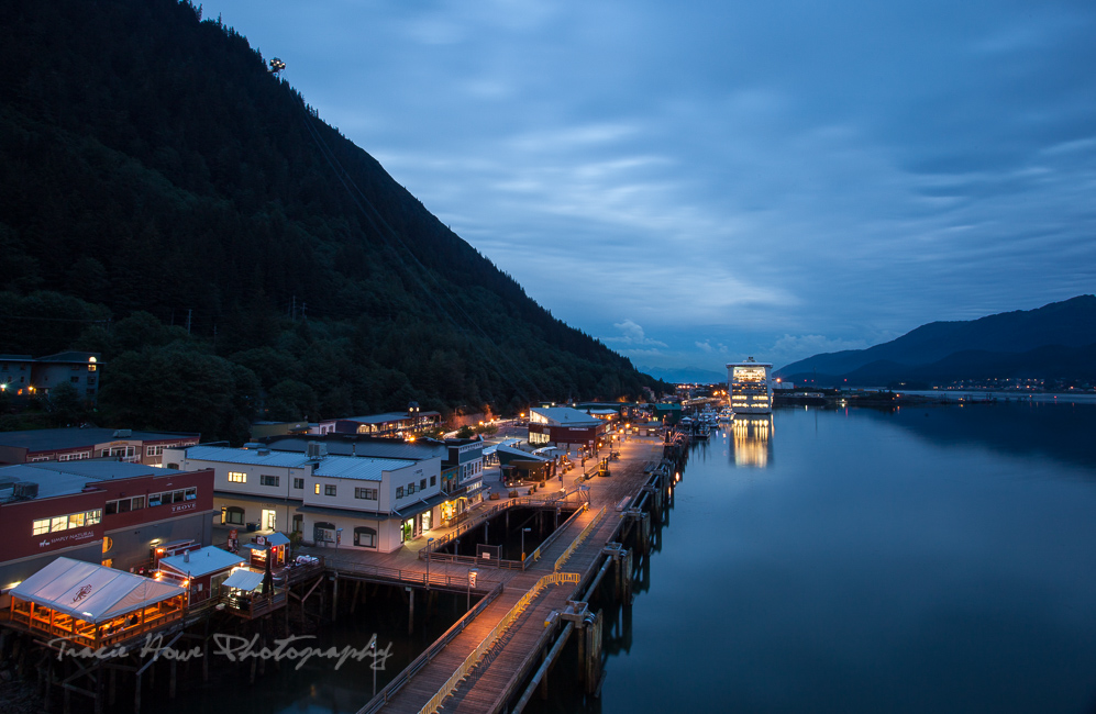 Cruise port in Juneau