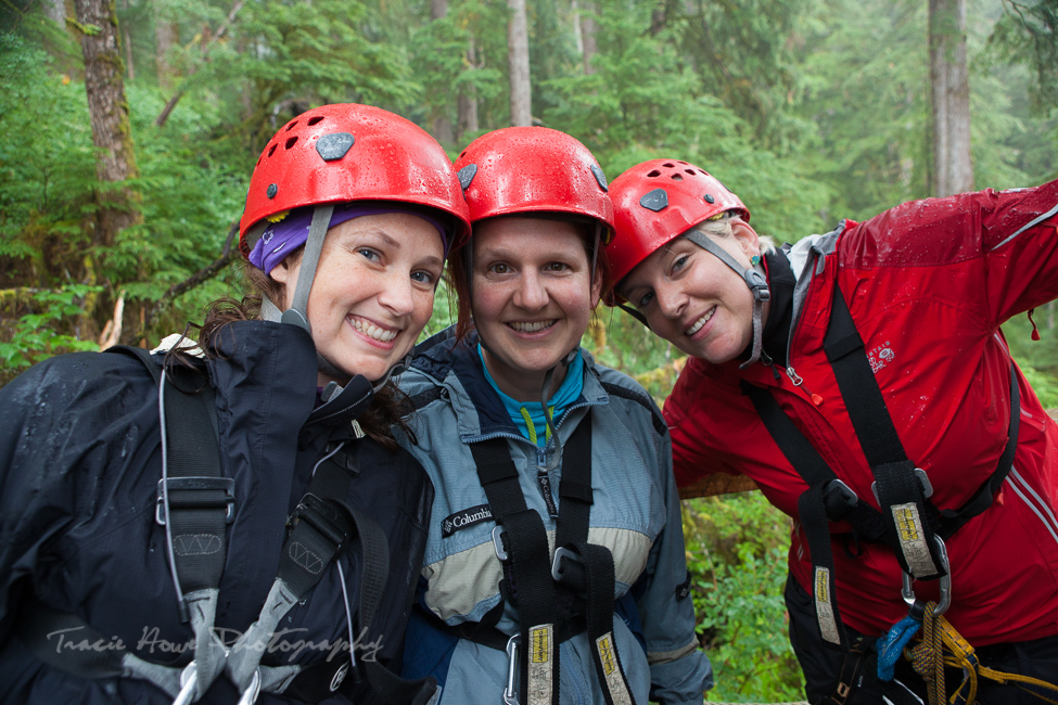 ziplining in Ketchikan 