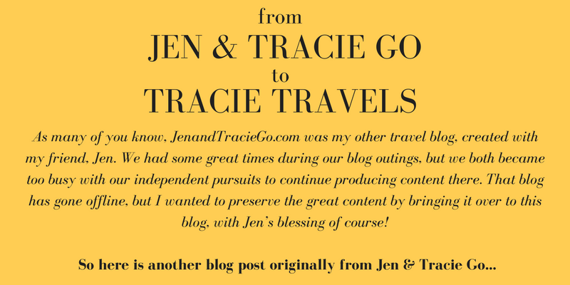 Jen and Tracie Go travel blog