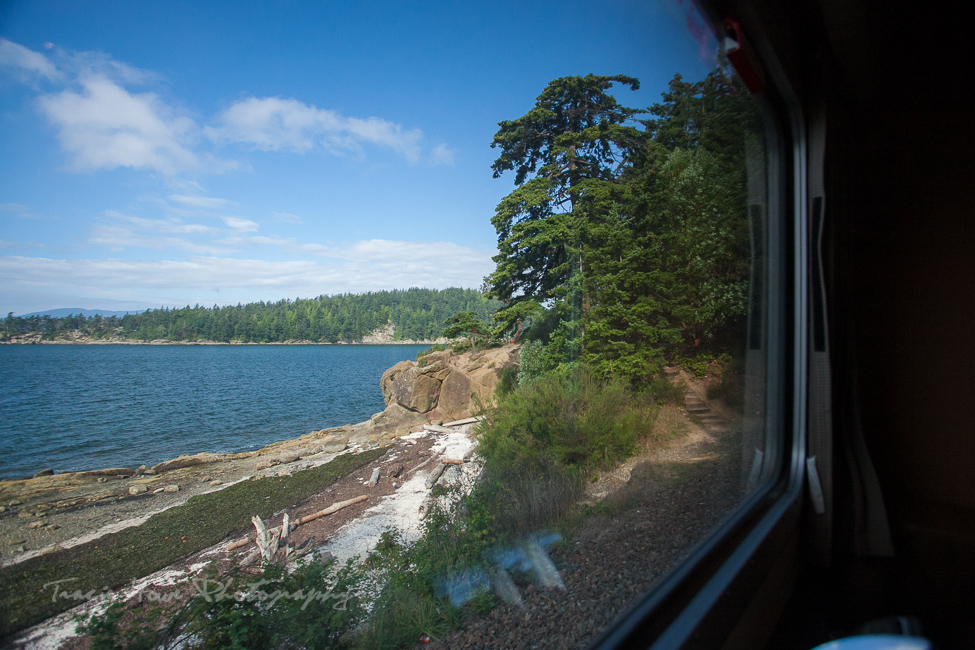 Amtrak Cascades scenic train