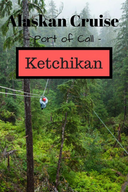 Ziplining in Ketchikan, Alaska | Tracie Travels
