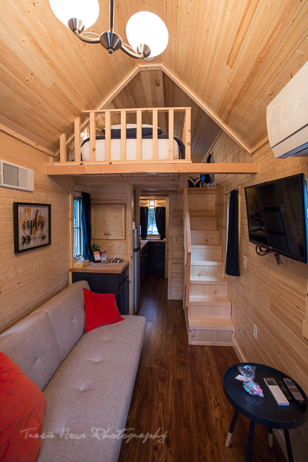 Wenatchee National Forest Tiny House interior