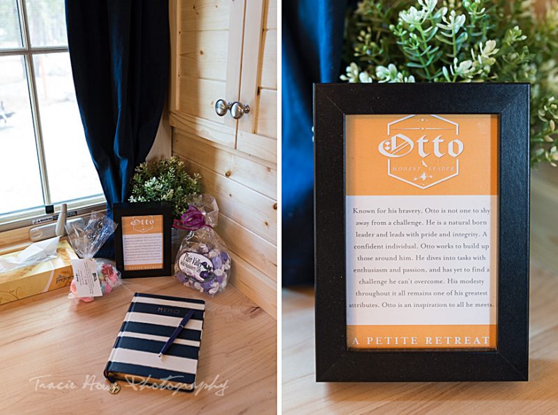 welcome signs in Leavenworth Tiny House